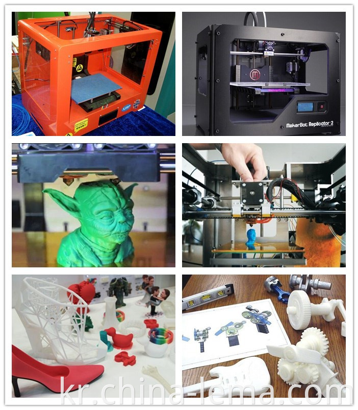 Plastic 3D printing part production